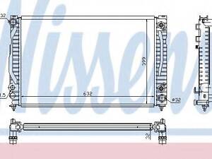 Радіатор AI A 4S 4(94-)2.4 i V6(+)[OE 4B0.121.251 R] NISSENS 60498 на AUDI A4 седан (8D2, B5)