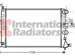 Радиатор ASTRAG 1.2/16V MT +AC 98- (Van Wezel)