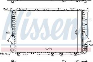 Радиатор AUDI 100 C4 (4A5) 1990-1994 г.
