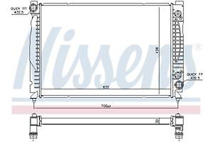 Радиатор AUDI A6 C5 (4B2) 1997-2005 г.