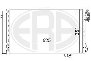 Радиатор BMW 1 (E88) / BMW 3 (E92) / BMW Z4 (E89) / BMW X1 (E84) 2003-2016 г.