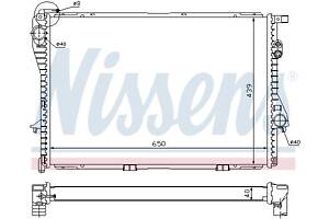 Радиатор BMW 5 (E39) / BMW 7 (E38) 1994-2004 г.