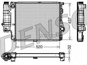 Радиатор BMW 5 E39 (95-) 523 i NISSENS 60607 на BMW 5 седан (E34)