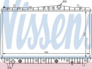 Радіатор BUICK EXCELLE(04-)1.6 i 16V(+)[OE P96553243] NISSENS 61634 на CHEVROLET LACETTI универсал (J200)