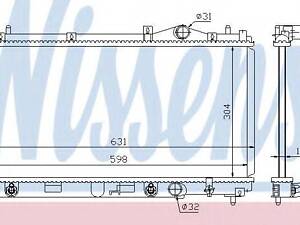 Радіатор CHR NEON(95-)1.8 i 16V(+)[OE 4495947] NISSENS 609941 на CHRYSLER NEON седан (PL)