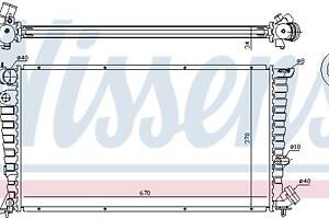 Радиатор CITROEN XSARA (N2) / PEUGEOT PARTNER (5_, G_) 1993-2015 г.