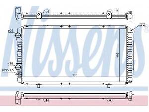 Радіатор CN JUMPER(94-)1.9 D(+)[OE 1330.L2] NISSENS 61390 на PEUGEOT BOXER автобус (230P)