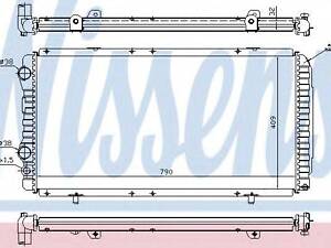 Радиатор CN JUMPER(94-)1.9 D(+)[OE 1330.L2] NISSENS 61390 на PEUGEOT BOXER автобус (230P)