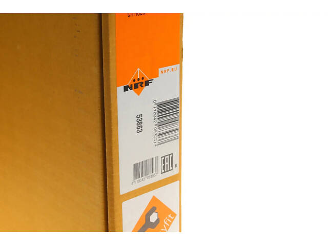 Радіатор двигуна NRF 53863 Citroen C3, C2; Peugeot 207 1330C0, 1330C2, 1330W8 - Фото 2