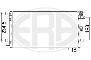 Радиатор FIAT DOBLO (119_, 223_) 2000-2010 г.