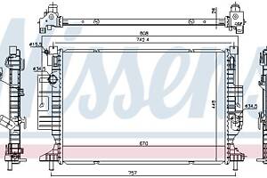 Радиатор FORD KUGA / FORD C-MAX / FORD FOCUS 2010-2020 г.