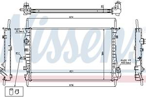 Радиатор FORD MONDEO (B5Y) 2000-2007 г.