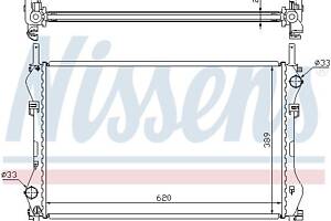 Радиатор FORD TRANSIT (FD_ _, FB_ _, FS_ _, FZ_ _, FC_ _) 2000-2006 г.