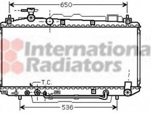 Радіатор FUNCRRAV4 20i AT +-AC 00 (Van Wezel) VAN WEZEL 53002301 на Toyota RAV 4 Mk II (CLA2_, XA2_, ZCA2_, ACA2_)