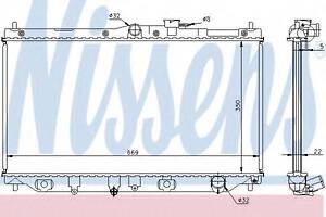 Радіатор HD ACCORD(90-)1.8 i 16V(+)[OE 19010-P45-505] NISSENS 62279A на ROVER 600 (RH)