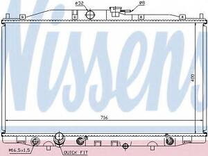 Радіатор HD ACCORD(03-)2.4 i 16V[OE 19010-RBB-E01] NISSENS 68112 на HONDA ACCORD EURO VIII (CL)