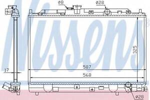 Радіатор HD CIVIC(87-)1.3(+)[OE 19010-PM3-003] NISSENS 62269 на HONDA BALLADE IV Наклонная задняя часть (EC, ED, EE)