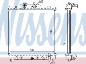 Радиатор HD CIVIC(91-)1.3 и 16V(+)[OE 19010-P01-003]