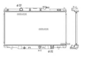Радиатор HONDA CRV 02-06