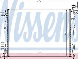 Радиатор HY ix35(09-)2.0 i 16V(+)[OE 25310-2S550] NISSENS 67514 на HYUNDAI TUCSON (LM, EL, ELH)