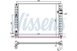 Радиатор INFINITI EX / INFINITI FX / INFINITI QX50 / INFINITI QX70 2007- г.