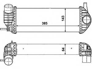 Интеркулер Renault Kangoo 1.5Dci 08-