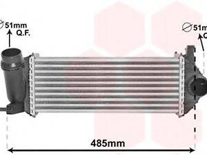 радиатор интеркулера VAN WEZEL 43004615 на RENAULT KANGOO Express (FW0/1_)