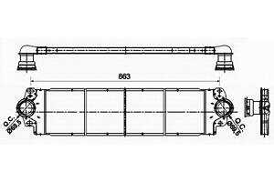 радіатор інтеркулера