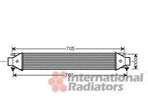 Радіатор інтеркулера