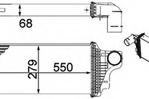 Радиатор интеркулера