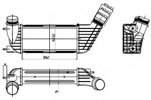 Радиатор интеркулера