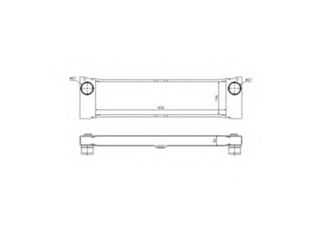 Радіатор інтеркулера