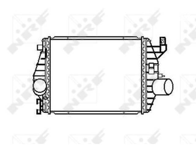 Радіатор інтеркулера, CDI (290x272x51)