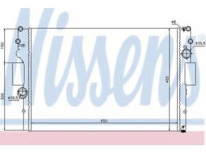 Радіатор IVECO DAILY(99-)29L(+)[OE 504084141] NISSENS 61981 на IVECO DAILY III c бортовой платформой/ходовая часть