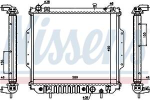 Радиатор JEEP GRAND CHEROKEE (WJ, WG) 1998-2005 г.