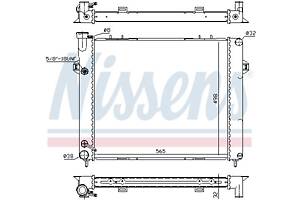Радиатор JEEP GRAND CHEROKEE (ZJ, ZG) 1991-1999 г.