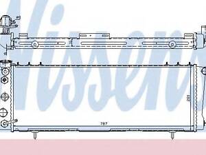 Радіатор JP CHER(84-)2.5 i(+)[OE 52004786] NISSENS 609881 на JEEP WAGONEER (XJ)