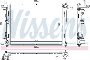 Радиатор KIA CEE'D (ED) / KIA CEE'D SW (ED) / KIA PRO CEE'D (ED) 2006-2013 г.