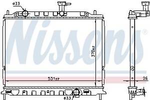 Радиатор KIA RIO (JB) 2005-2011 г.