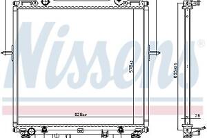 Радиатор KIA SORENTO (JC) 2002-2011 г.