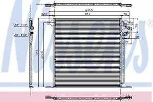 Радиатор кондеционера, 96-03