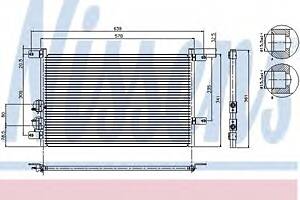 Радиатор кондиционера для моделей: ALFA ROMEO (156, 156,147)