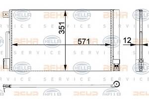 Радиатор кондиционера для моделей: ALFA ROMEO (GIULIETTA), CITROËN (NEMO,NEMO), FIAT (PUNTO,FIORINO,QUBO,PUNTO), OPEL