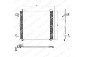 Радиатор кондиционера для моделей: AUDI (A2)