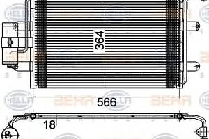 Радиатор кондиционера для моделей: AUDI (A3, TT,TT), SEAT (TOLEDO,LEON), SKODA (OCTAVIA,OCTAVIA), VOLKSWAGEN (GOLF,GOLF