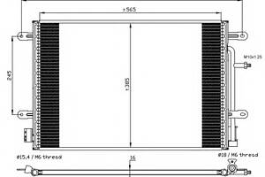 Радиатор кондиционера для моделей: AUDI (A4, A4,A4,A4,A4), SEAT (EXEO,EXEO)