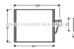 Радиатор кондиционера для моделей: BMW (5-Series, 5-Series,Z8)
