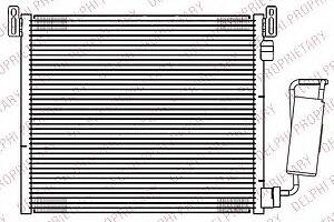 Радиатор кондиционера для моделей: CADILLAC (BLS, BLS), CHEVROLET (VECTRA), OPEL (VECTRA,VECTRA,SIGNUM,VECTRA), SAAB (9