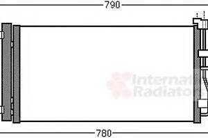 Радіатор кондиціонера для моделей: CHEVROLET (CAPTIVA), OPEL (ANTARA)