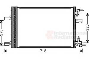 Радіатор кондиціонера для моделей: CHEVROLET (CRUZE, CRUZE), OPEL (ASTRA, ASTRA, ASTRA, ASTRA), VAUXHALL (ASTRA, ASTRA)